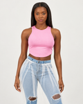 The Essential Crop Top | Pink