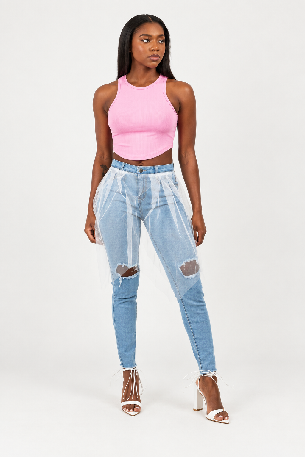 The Essential Crop Top | Pink