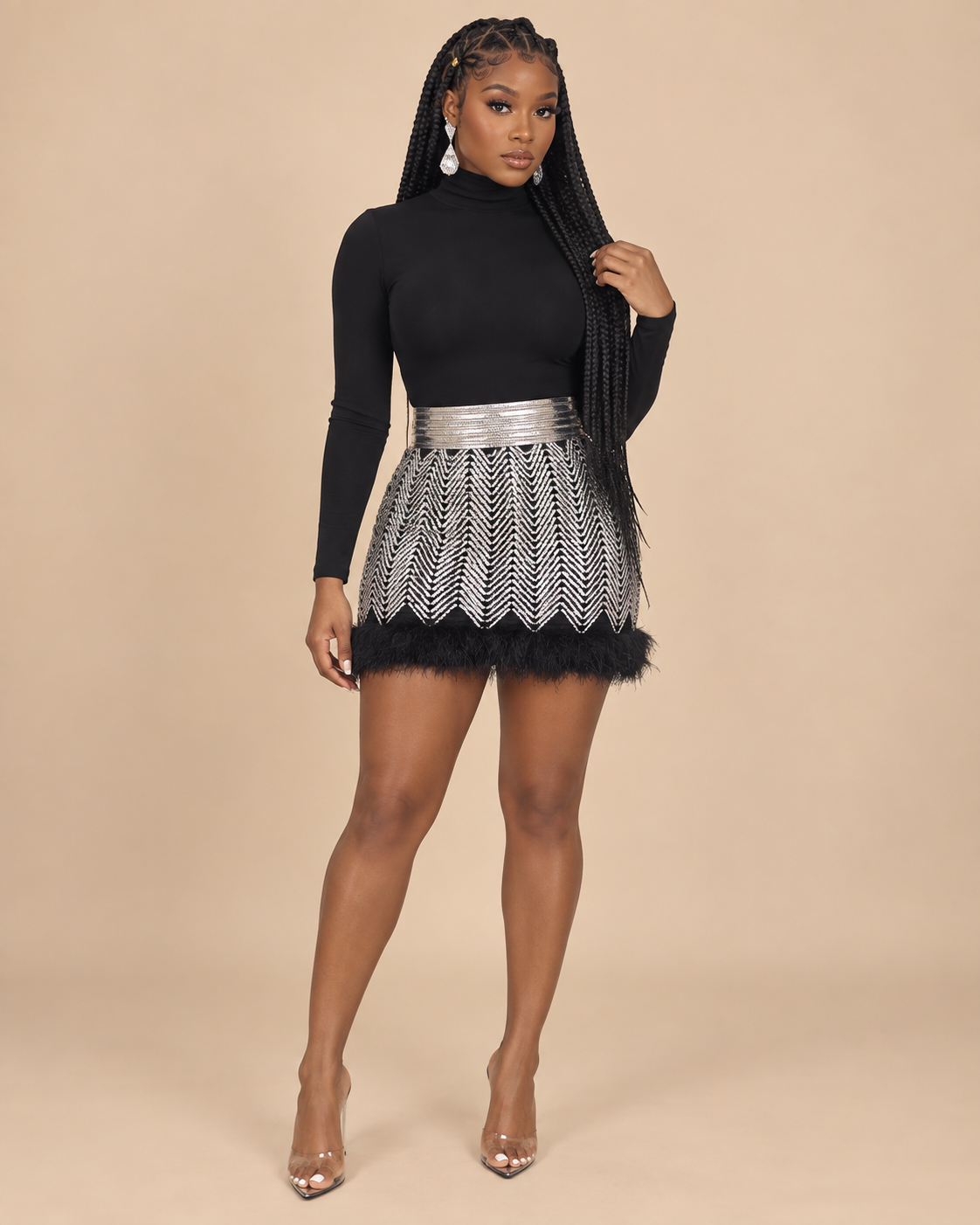 The Bordeaux Skirt