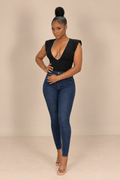 The Catherine Bodysuit | Black
