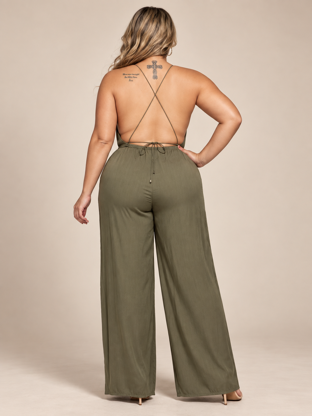 The Riley Jumpsuit | Olive