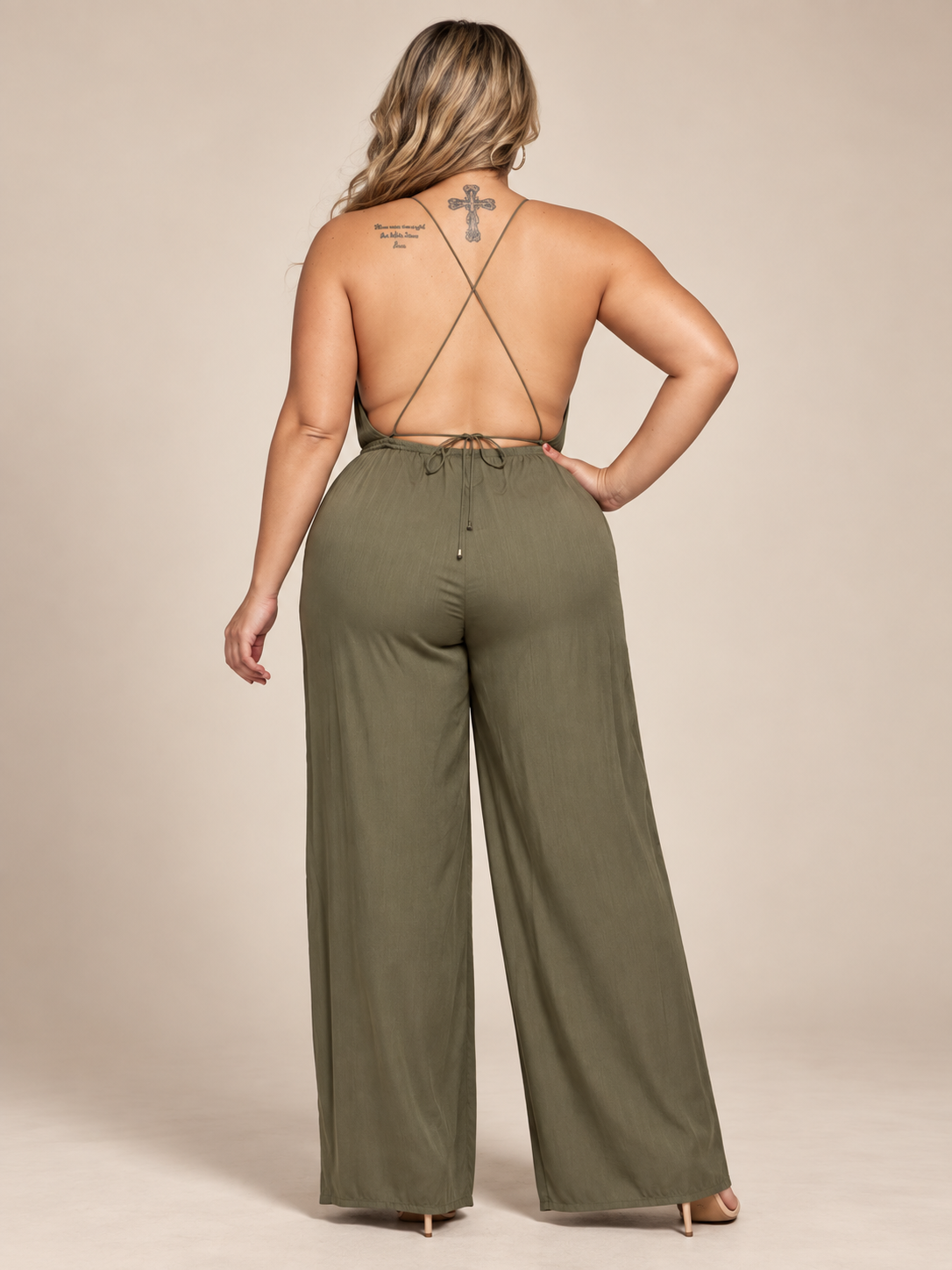 The Riley Jumpsuit | Olive
