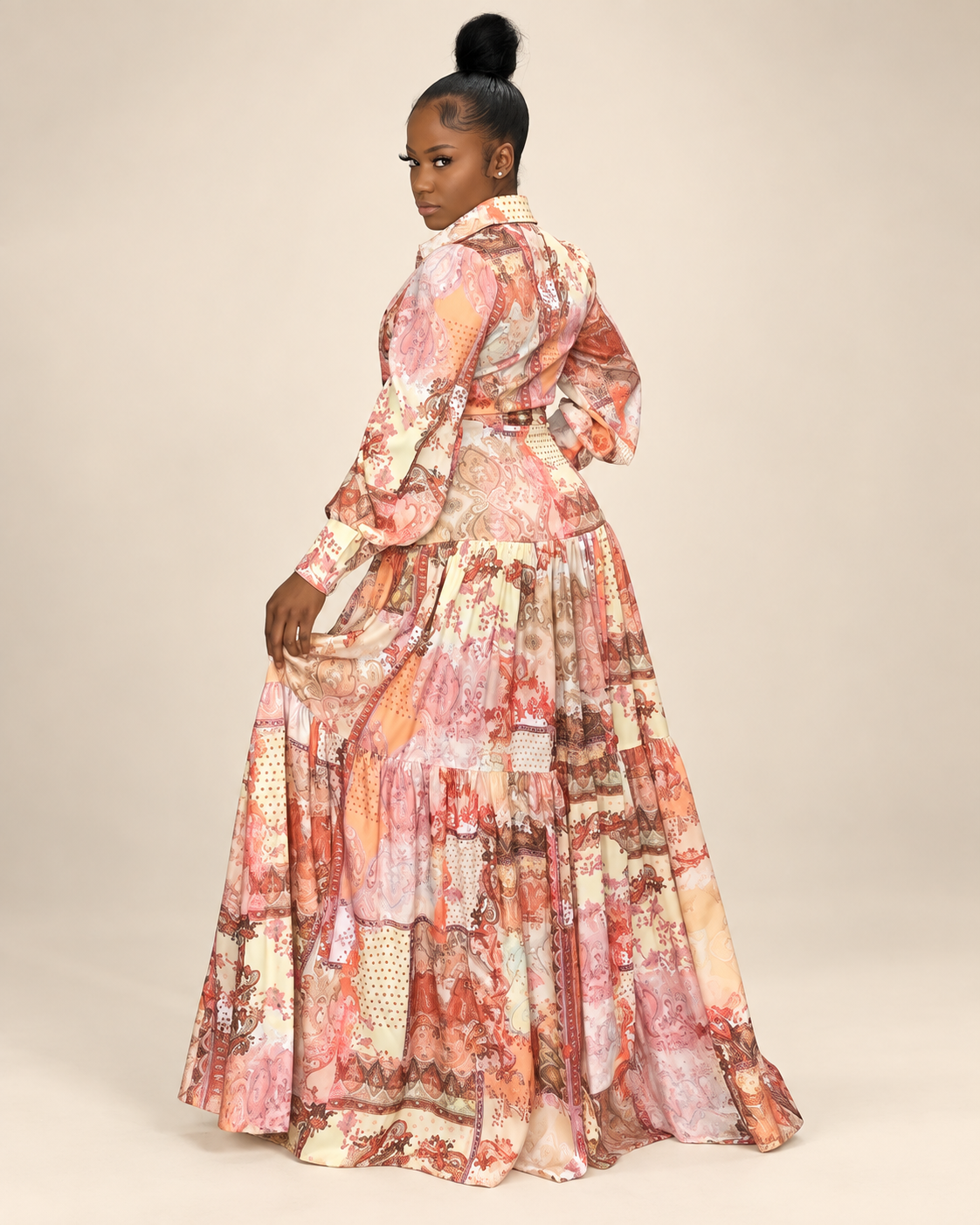 The Victorian Maxi | Pink