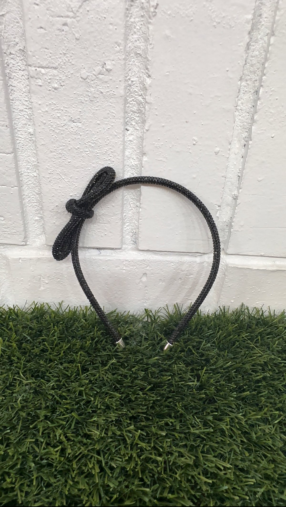 Rhinestone Bow Headband