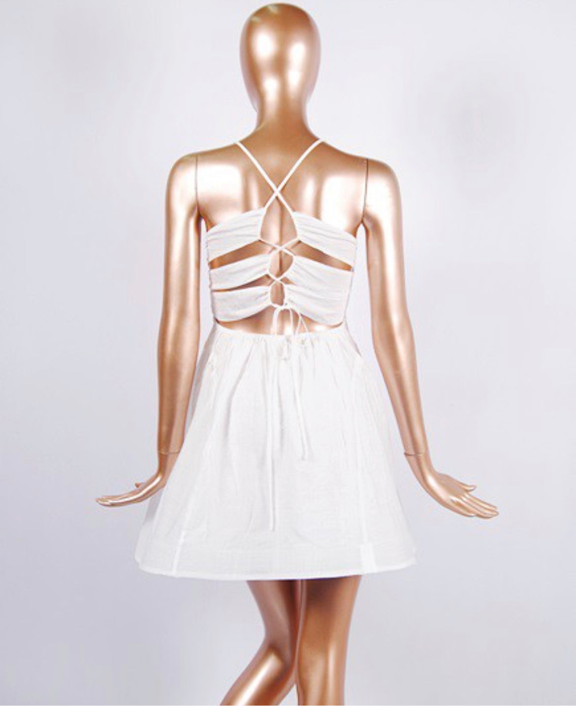The Madeline Dress | White