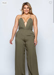 The Riley Jumpsuit | Olive