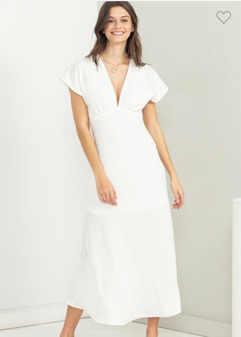 The Alena Dress | White