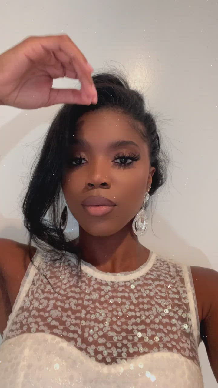 Marquis Shoulder Brusher Earrings
