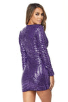 Expose Sequin Cocktail Dress