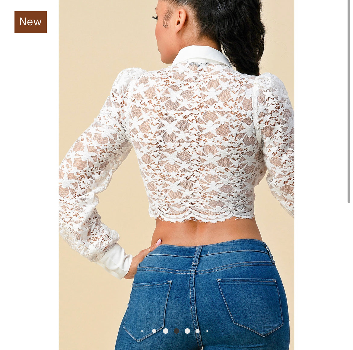 The Greenwich Crop Blouse