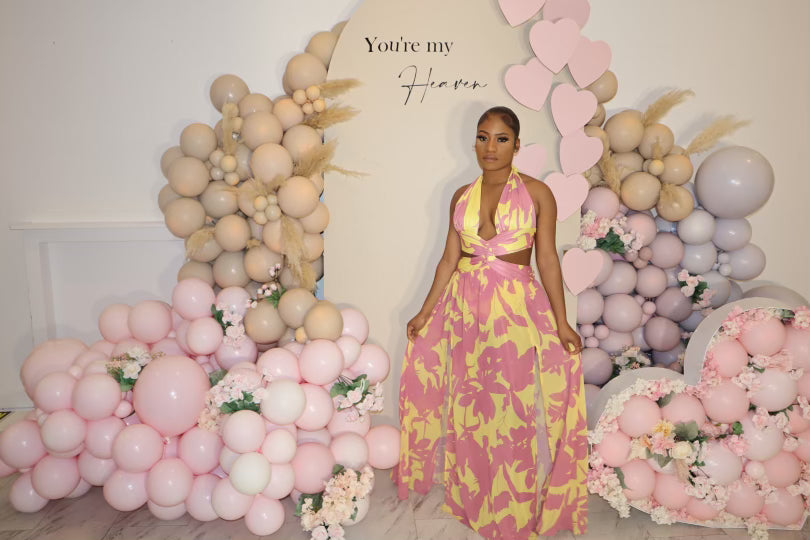 The Bajari Dress | Pink