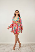 Vacationista Floral Dress