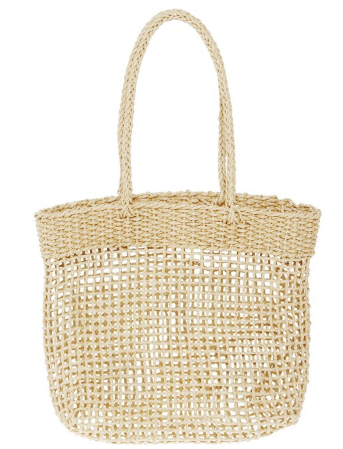 Straw Net Tote