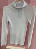 White Turtleneck