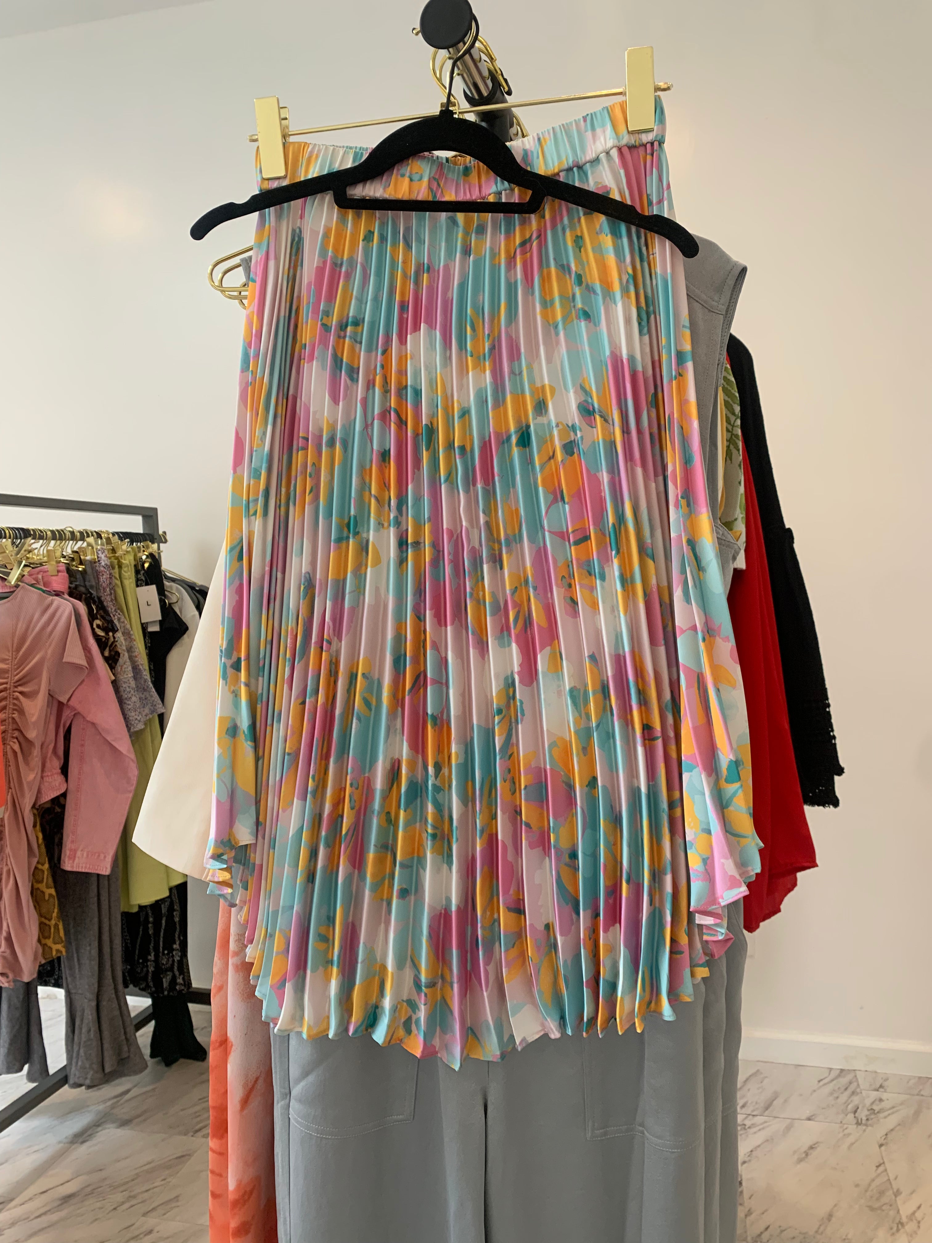 Mazamara Print Skirt