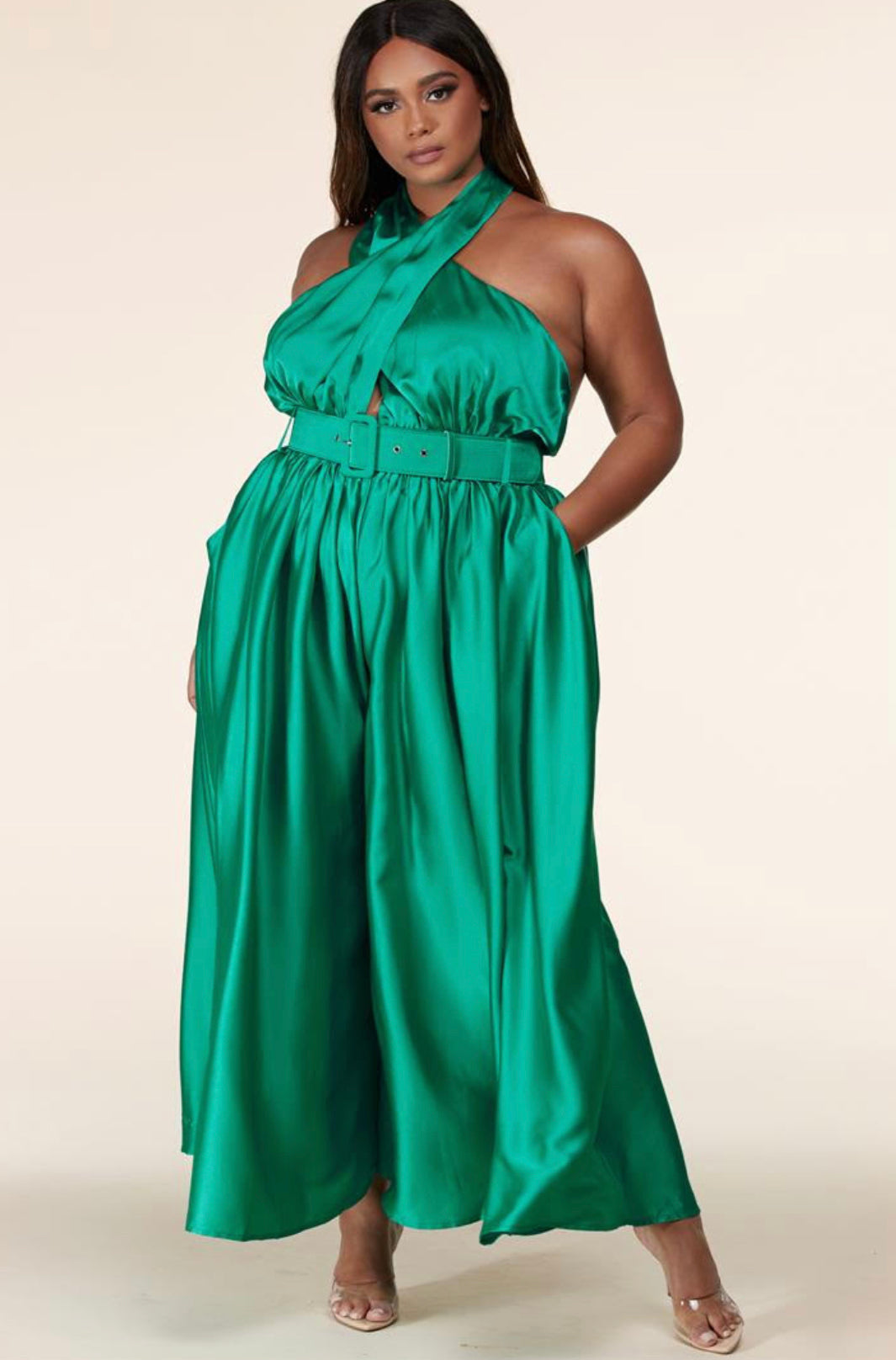 The Ramona Silk Jumpsuit