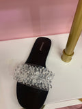 Clear Crystal Sandal