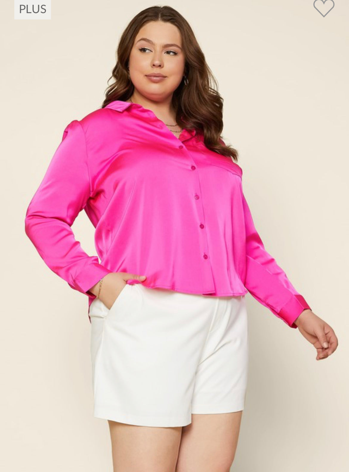 High Status Satin Top